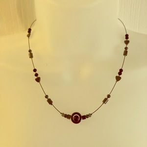 Hematite necklace